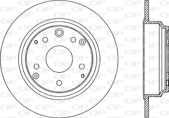 OPEN PARTS Jarrulevy BDR2188.10